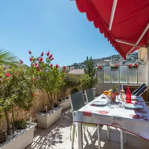 Le Mantega - F2 Moderne,centre Ville, 2 Grandes Terrasses,climatisation, Ascenseur , Nice France